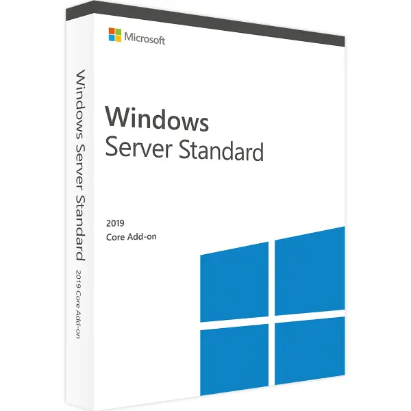 Операционная система Windows Svr Std 2019 64Bit English DVD 5 Clt 16 Core License